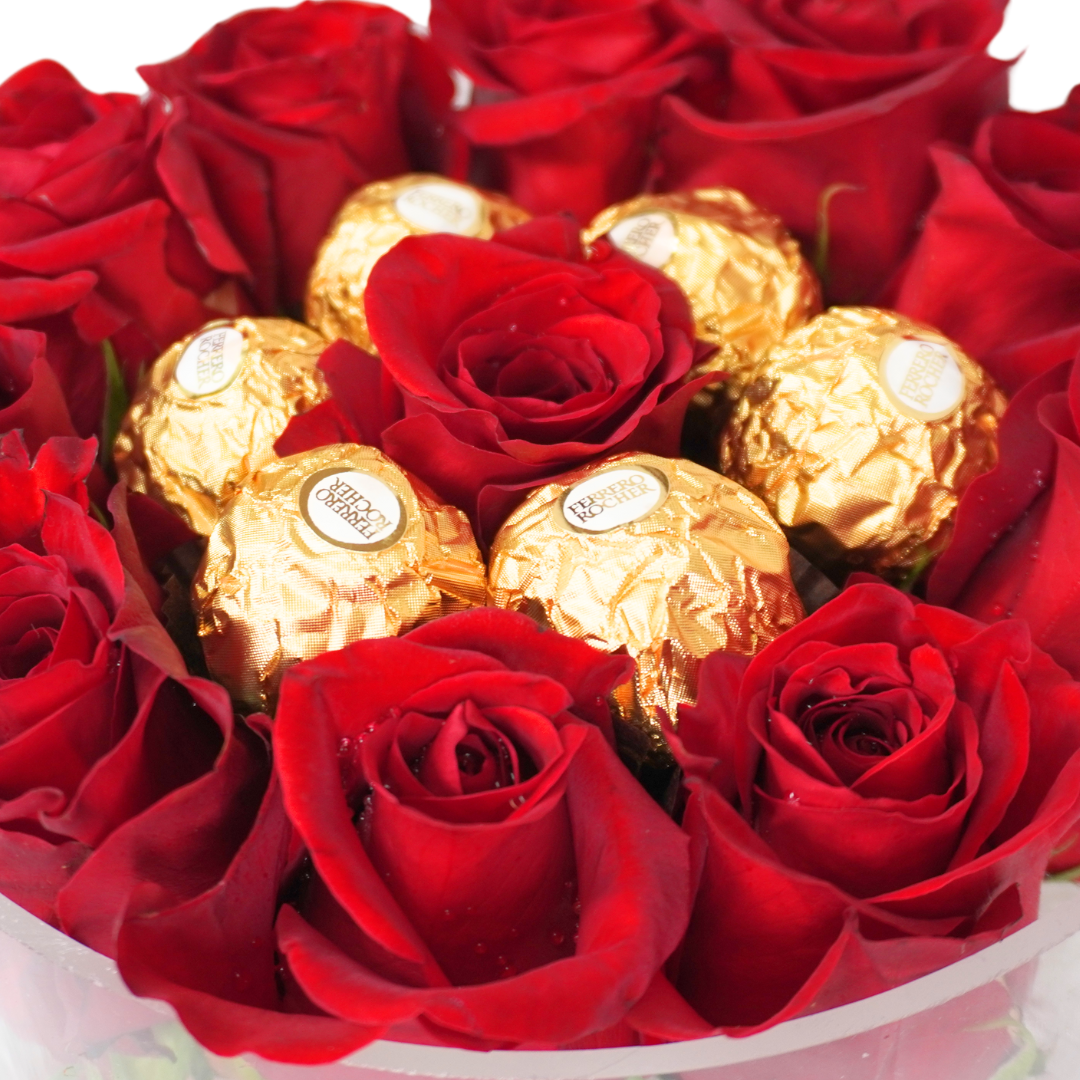 A ROUND of Roses and Chocolates